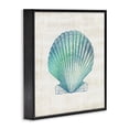thumbnail image 2 of Stupell Industries Cottage Gradient Clam Seashell Black Framed Giclee Art, 12 x 12, by Susan Arnot, 2 of 7