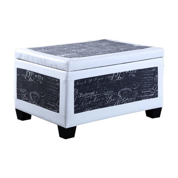 Ottoman with Storage and Dual Lift Hinges | In Outdoor Patios, Adds Seating When Needed