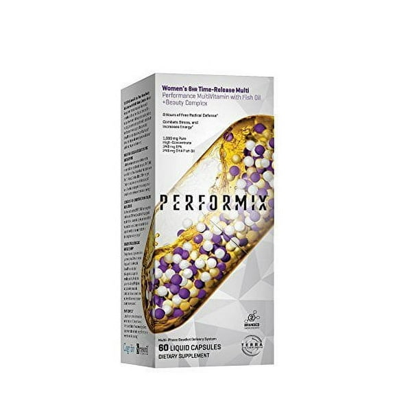 Performix Womens 8HR Time Released Multi-Vitamin 60 Liquid Caps