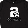 thumbnail image 3 of Inktastic 2nd Birthday Soccer Toddler Hoodie, 3 of 4