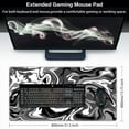thumbnail image 2 of Gaming Mouse Pad, Fluid Pattern Mouse Pad 31.5x15.7inch Large Extended Computer Mouse Mat Keyboard Full Desk Mousepad for Gaming, Office, Home, 2 of 6