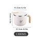 thumbnail image 3 of Tazón de Fideos Instantáneos de Gran Capacidad con Asa de Acero Inoxidable 304 y Tapa, Taza de Comida Rápida, Lonchera Térmica para Estudiantes y Oficina., 3 of 4