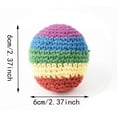 thumbnail image 4 of SBYOJLPB 6PCS Knitted Hacky Sack Sports Sandbag, 4 of 5