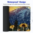 thumbnail image 4 of FANNA Sunset Mountain Flowers Mouse Pad Durable Keyboard Mat for Gamer/Desktop/Office/Home 31.5 x 11.8 Inch Large Gaming Mouse Pad 31.5x11.8 in, 4 of 6