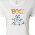 thumbnail image 4 of Inktastic Boo with Mummy Cat Women's T-Shirt, 4 of 5