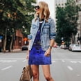 thumbnail image 4 of Pofeuu Steel Skull Print Women's Sleeveless Dress, Loose Fit Summer Dress, Casual Tank Dress for Women, 4 of 7