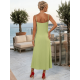thumbnail image 3 of Vestido De Mujer Midi Casual Stretch Para Diario Y Salida, 3 of 5