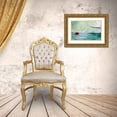 thumbnail image 3 of Hoffman, Kate 14x10 Gold Ornate Wood Framed with Double Matting Museum Art Print Titled - After the Dive, 3 of 4