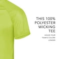 thumbnail image 4 of Augusta sportswear Men's Attain Wicking Two Button Baseball Jersey, 4 of 5