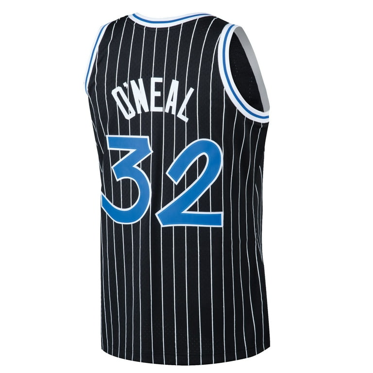 Shaquille O'Neal Orlando Magic Fanatics Authentic Autographed Black  Mitchell & Ness Authentic Jersey