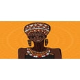 thumbnail image 4 of African Piggy Bank, Ethnographic Art Tribe Woman Long Neck Folk on Mandala, Ceramic Coin Bank Money Box for Cash Saving, 3.6" X 3.2", Multicolor, by Ambesonne, 4 of 4