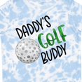 thumbnail image 4 of Inktastic Daddy's Golf Buddy with Golf Ball Boys or Girls Toddler T-Shirt, 4 of 5