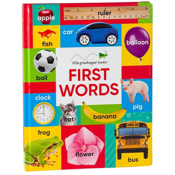 Pre-Owned First Words (Large Padded Board Book & Downloadable App!) (Board book) 1640309446 9781640309449