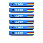 Espresso Capsules - Fully Compatible Nespresso Pods for your Nespresso Machine - replace Nespresso Capsules - COLOMBIA, Espresso Original Coffee Pods, 6 Sleeves (60 Capsules)