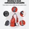 thumbnail image 6 of Men's Durable Sling Bag, Water-Repellent Crossbody Chest Pack with Multiple Compartments, Heavy-Duty Daypack for Commuting, Travel, and Casual Outdoor Activities, 6 of 6