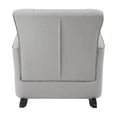 thumbnail image 5 of Acme Denzell Rocking Chair, Light Gray Linen, 5 of 7