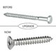 thumbnail image 3 of Heavy Duty Hammock Suspension Kit, M8 Suspended Ceiling Hooks, 3 of 5