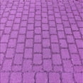 thumbnail image 1 of Ahgly Company Machine Washable Indoor Square Transitional Heliotrope Purple Area Rugs, 4' Square, 1 of 7
