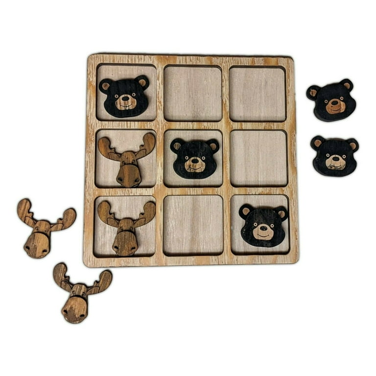 Black Bear Tic Tac Toe