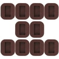thumbnail image 3 of Monyance furniture coasters 10pcs Furniture Caster Cups Felt Floor Protectors(3.31X2.87X0.67Inches), 3 of 10