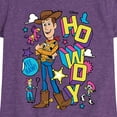 thumbnail image 3 of Toy Story 4 - Woody Howdy - Toddler & Youth Girls Short Sleeve Graphic T-Shirt, 3 of 5