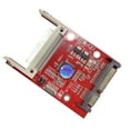 thumbnail image 3 of TAPDRA CF to SATA Adapter Red, Converts CF Card to 2.5" SATA Drive, for Laptops & Desktops Converter, 3 of 9