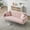 Pink, variant on MAYEERTY 2-in-1 Convertible Sofa Bed, Loveseat Sofa Space-Saving for Home Small Apartments, Pink