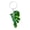 Blue and green gradi, variant on Yammee Lightweight Plastic Cat Keyring 3D Printed Keychain With Detailed Craftsmanship