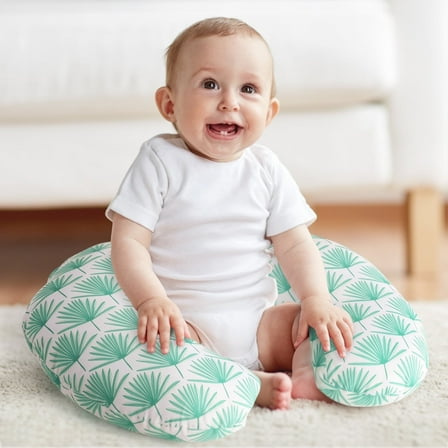 The Peanutshell Nursing Pillow for Breastfeeding, Breast Feeding Pillows for Babies, New Baby Essentials, Boho Botanical