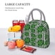 thumbnail image 5 of Fotbe Palm Greenery Bolsa de Almuerzo con Estampado, Lonchera Aislada, Contenedor de Comida Reutilizable Tipo Cooler a Prueba de Fugas, 5 of 6