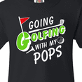 thumbnail image 4 of Inktastic Going Golfing with My Pops- Kids Golf Youth T-Shirt, 4 of 5