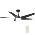 thumbnail image 2 of Woodrow 52'' Smart Ceiling Fan with Remote, Light Kit Included，Works with Google Assistant and Amazon Alexa,Siri Shortcut., 2 of 3