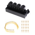 thumbnail image 1 of Reemplazo Automático de 12V 80A 5 Pin 15 Vías 4 Relay Socket Box Houisng con Terminales, 1 of 9