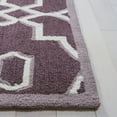 thumbnail image 4 of SAFAVIEH Four Seasons Nowell Geometric Polyester Runner Rug, Dark Grey/Ivory, 2'3" x 8', 4 of 7