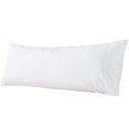 thumbnail image 1 of Funda de almohada corporal WhatsBedding, tela de algodón blanca, 54 x 137 cm, 1 of 7