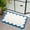 A, variant on Cute Bath Mat, Microfiber Bathroom Rug, Scalloped Bath Mats, 50x80cm Cute Bathroom Rugs, Trendy Preppy Rug, Small Bath Rugs, Soft Absorbent Carpet for Bathroom, Tub, Sink, Shower