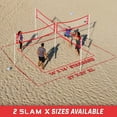 thumbnail image 4 of GoSports Slam X 4 Square Volleyball Game Set - Ultimate Backyard & Beach Game for All Skill Levels - 14 x 14 ft, 4 of 6