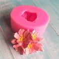 thumbnail image 4 of Molde de silicona para jabón con flor de ciruela Bossom, molde para velas, Chocolate, caramelo, decoración de pasteles, arcilla de resina, herramientas de pastelería para hornear, 4 of 5