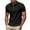 Black1, variant on yillto Mens Golf Short Sleeve Shirt Classic Button Basic Solid Color Collared Tops Fashion Casual Tshirts