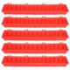 thumbnail image 1 of 5Set Thicken Bird Feeder Outdoor Hanging Plastic Pigeons Feeding Device Cage Accessory Red, 1 of 5