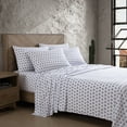 thumbnail image 6 of Wrangler Horseshoe Dots Microfiber Blue 4 Piece Sheet Set-Full, 6 of 11