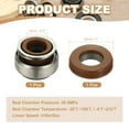 thumbnail image 2 of Uxcell Mechanical Seal Kit, Gas Water Pump Replace Rubber Mechanical Shaft Seal Replacement 12mm, 2 of 6