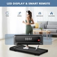 thumbnail image 4 of G-ocean Compact Treadmill, Portable Walking Pad, Quiet Operation, Adjustable Speed Settings, LED Display for Indoor Home Small Space, Black, 4 of 7