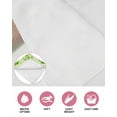 thumbnail image 6 of St. Patrick's Day Kitchen Dish Towels for Drying Dishes Set of 4, Watercolor Shamrock Polka Dots Light Green Waffle Weave Microfiber Hand Tea Bathroom Towels Quick Dry & Absorbent Towel 15.7x23.6, 6 of 7