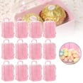 thumbnail image 2 of GQDIN Mini Suitcase Favor Box 12pcs Mini Luggage Travel Suitcase Candy Box Clear Plastic Rolling Trolley Case Jewelry Storage Holder for Wedding Birthday (2.75" x 2"), 2 of 9