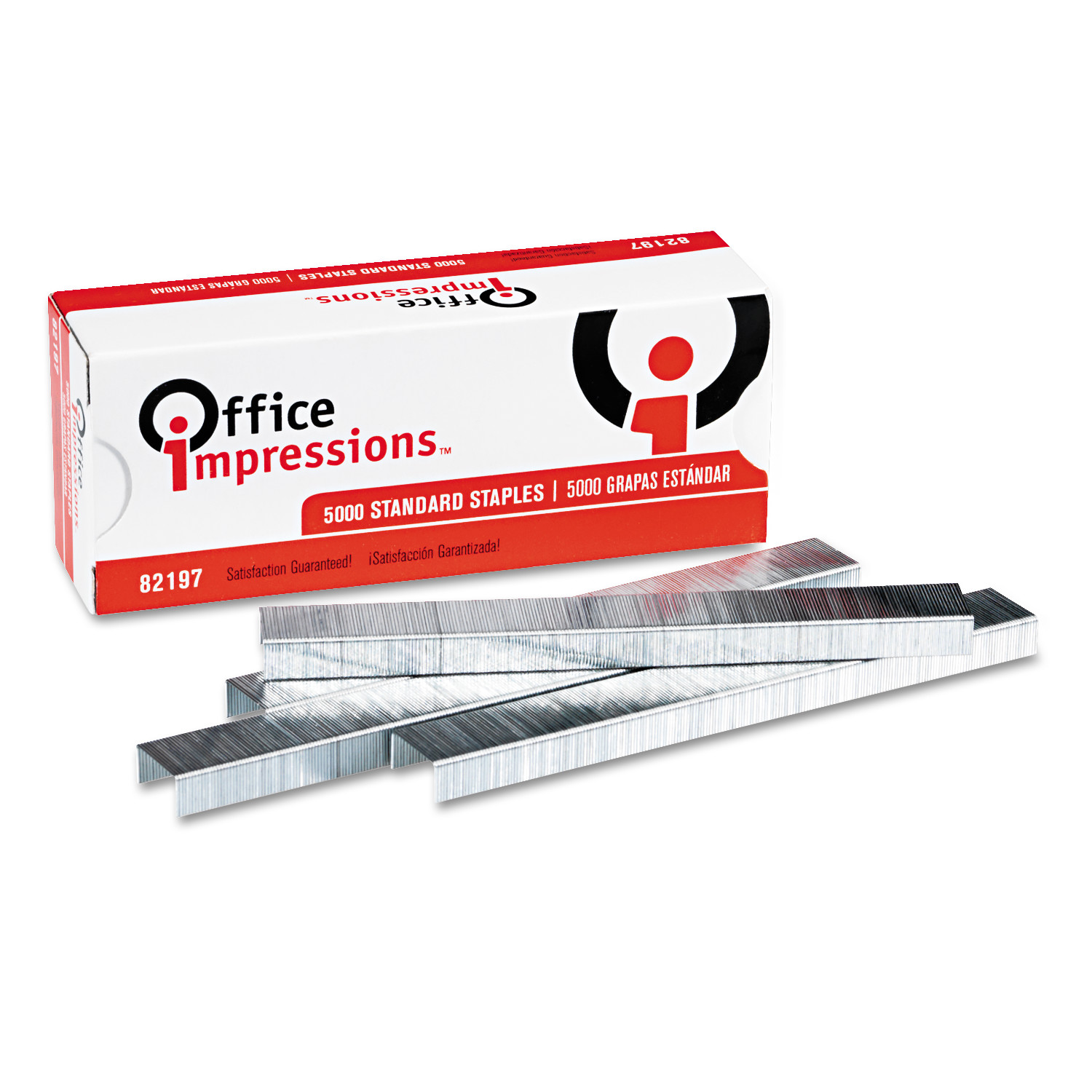 Office Impressions Standard Staples, 5,000/Box, 5 Boxes/Pack -OFF82197PK - image 3 of 3