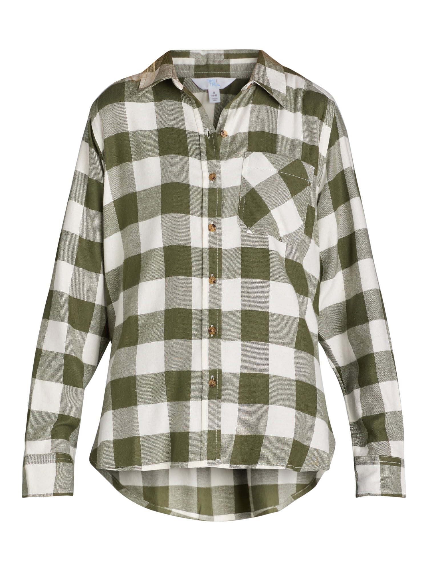 Time and Tru Women's Flannel Shirt
