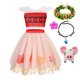 thumbnail image 3 of 2024 Little Girl Casual Moana Dress Role Playing Ocean Adventure 2 Fancy Vaiana Halloween Princess Costume Summer Clothing Frock, 3 of 5