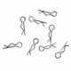 thumbnail image 2 of 16 Scale RC Truck Body Clips & Cotter Pins Set, 8 Pieces Per Pack, Replacement Parts for Monster Truck Models, 2 of 5