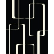Black White Rugs Creative Home Modern Black White Area Rugs 3256 090 Contemporary Chains Squares